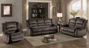 Home Elegance Jarita Brown 3pc Living Room Set