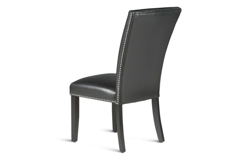 Steve Silver Finley Ebony White 7pc Dining Room Set