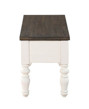 Steve Silver Joanna Ivory Mocha Storage Bench