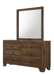 Crown Mark Millie Brown Cherry Dresser