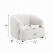 Acme Furniture Lucifer White Chair