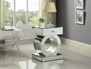 Meridian Furniture Jocelyn Mirrored End Table