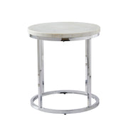 Steve Silver Echo Chrome Echo 3pc Coffee Table Set