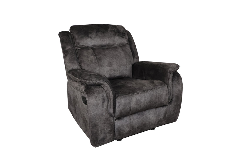 New Classic Furniture Park City Slate Gray Glider Recliner