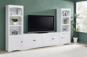 Coaster Furniture Laughlin White Entertainment Center