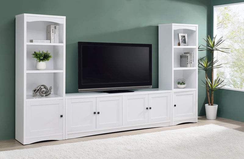 Coaster Furniture Laughlin White Entertainment Center