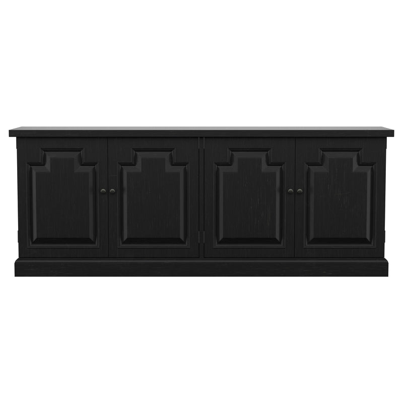 Coaster Furniture Florence Distressed Black Sideboard Buffet