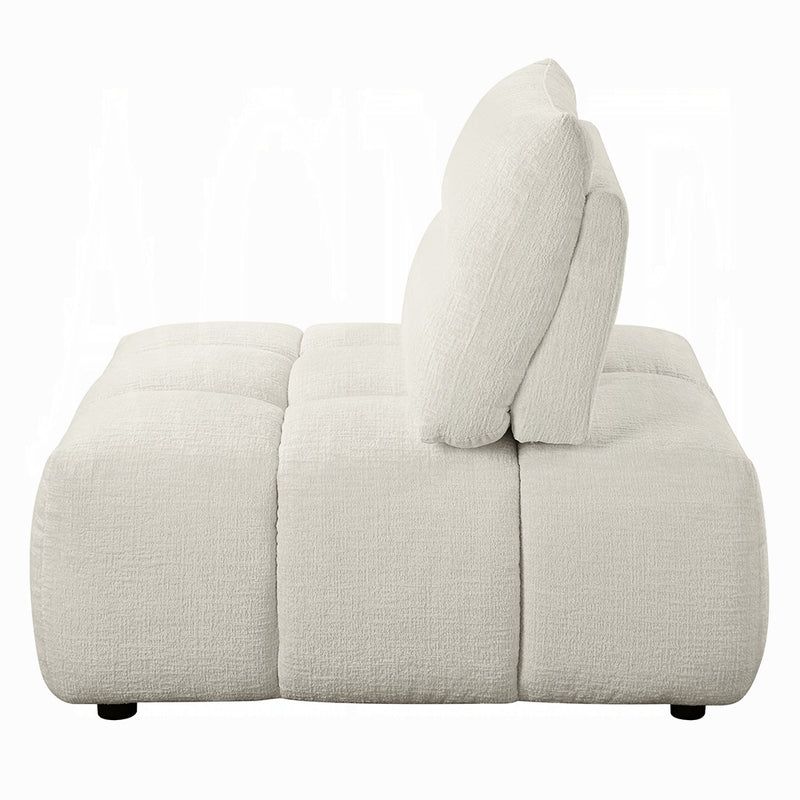 Acme Furniture Loanna Coral Red Modular Armless Chair