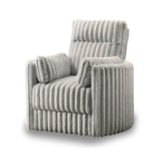 New Classic Furniture Embrace Gray Swivel Accent Chair