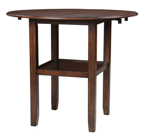 New Classic Furniture Gia Gray 42 Inch Drop Leaf 3pc Counter Height Set