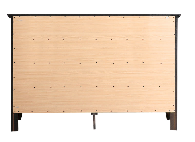 Glory Furniture Hammond Silver Champagne Dresser