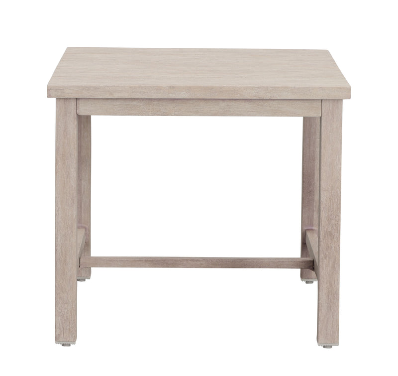 Steve Silver Blakley Whitewashed Birch Outdoor End Table