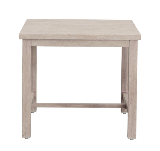 Steve Silver Blakley Whitewashed Birch Outdoor End Table