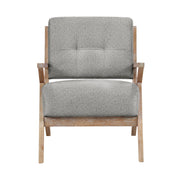 Home Elegance Ollen Gray Accent Chair
