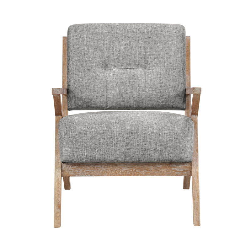 Home Elegance Ollen Gray Accent Chair