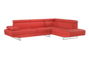 Global Furniture U9784 Red Right Arm Facing Sectional