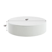 Acme Furniture Dyllan White High Gloss 3pc Coffee Table Se