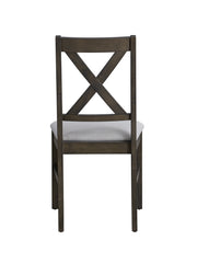 2 Acme Furniture Marit Gray Side Chairs