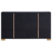 Coaster Furniture Marceline Black 6 Drawers Dresser