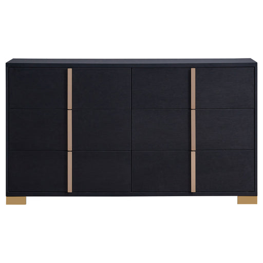 Coaster Furniture Marceline Black 6 Drawers Dresser