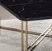 Steve Silver Daxton Black Square Cocktail Table