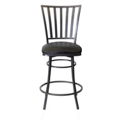 Steve Silver Stellan Black Swivel Counter Stool