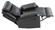 Glory Furniture Ward Gray Faux Leather Rocker Recliner