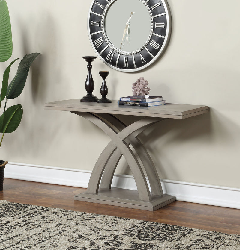 Steve Silver Jocelyn Grey Sofa Table