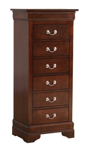 Glory Furniture Louis Phillipe Cappuccino Lingerie Chest
