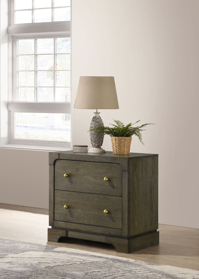 Coaster Furniture Gran Park Dark Cocoa Brown Nightstand