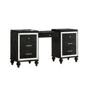 New Classic Furniture Valentino Black Vanity Table