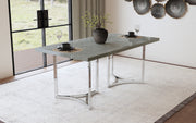 Coaster Furniture Sterling Grey Rectangular Dining Table