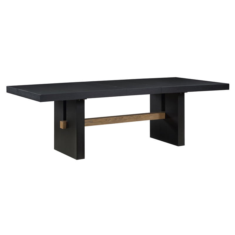 Steve Silver Aubrey Black Leaf Dining Table