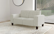 Coaster Furniture Deerhurst Greige Beige Grey Tufted Loveseat