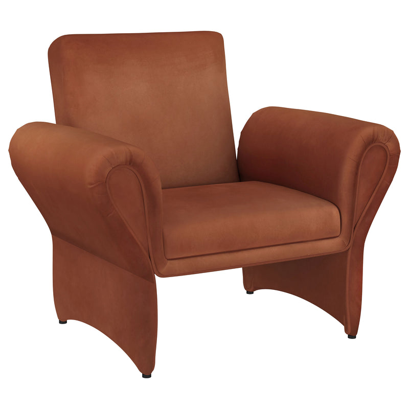Coaster Furniture Liana Rust Brown Accent Armchair