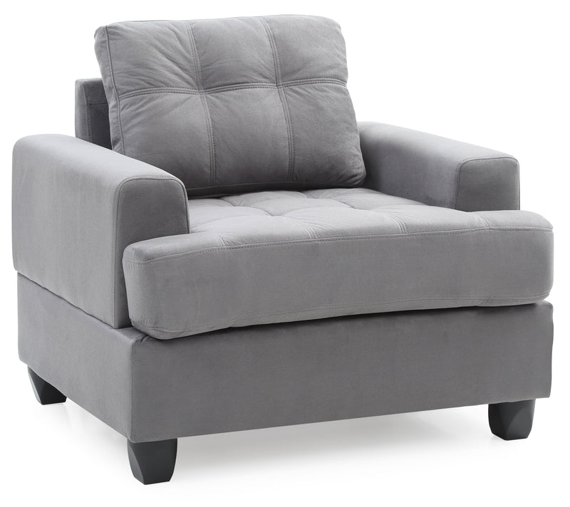 Glory Furniture Sandridge Gray Chair