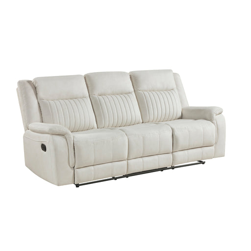 Home Elegance Dean Dove Double Reclining Sofa