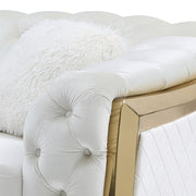 Glory Furniture Lexi Ivory Sofa