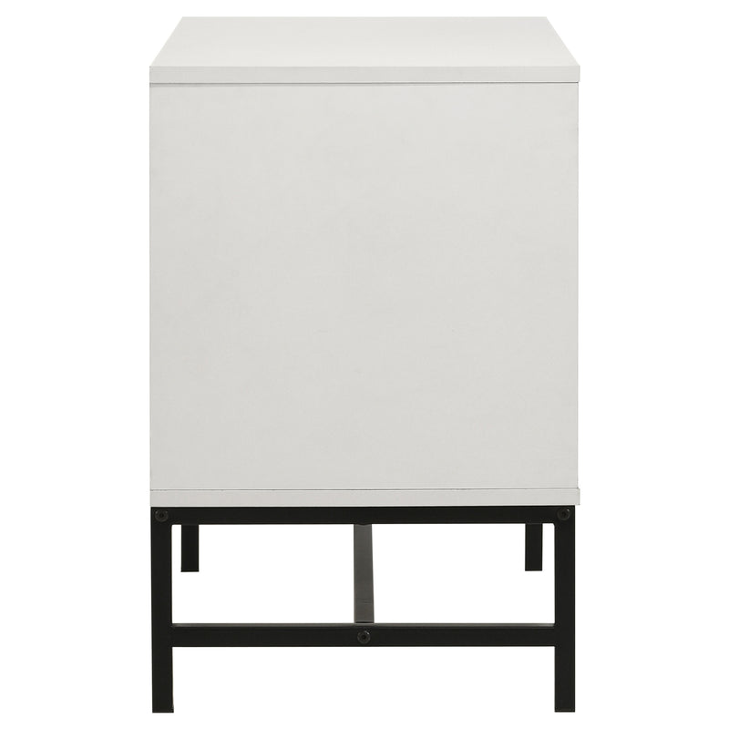 Coaster Furniture Sonora White Nightstand
