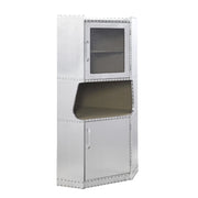 Acme Furniture Brancaster Aluminum Corner Cabinet