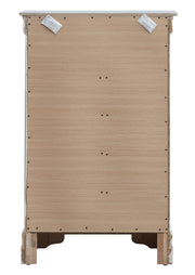 Glory Furniture Lorana White Pearl Chest