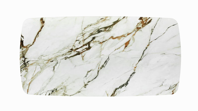 Acme Furniture Cora Golden Champagne Dining Table