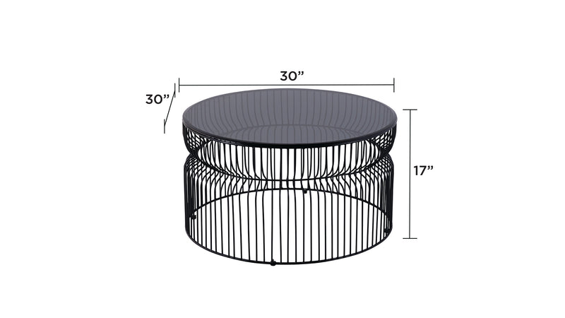 Galaxy Home 901 Black Coffee Table