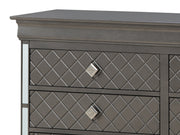 Glory Furniture Verona Silver Champagne Dresser