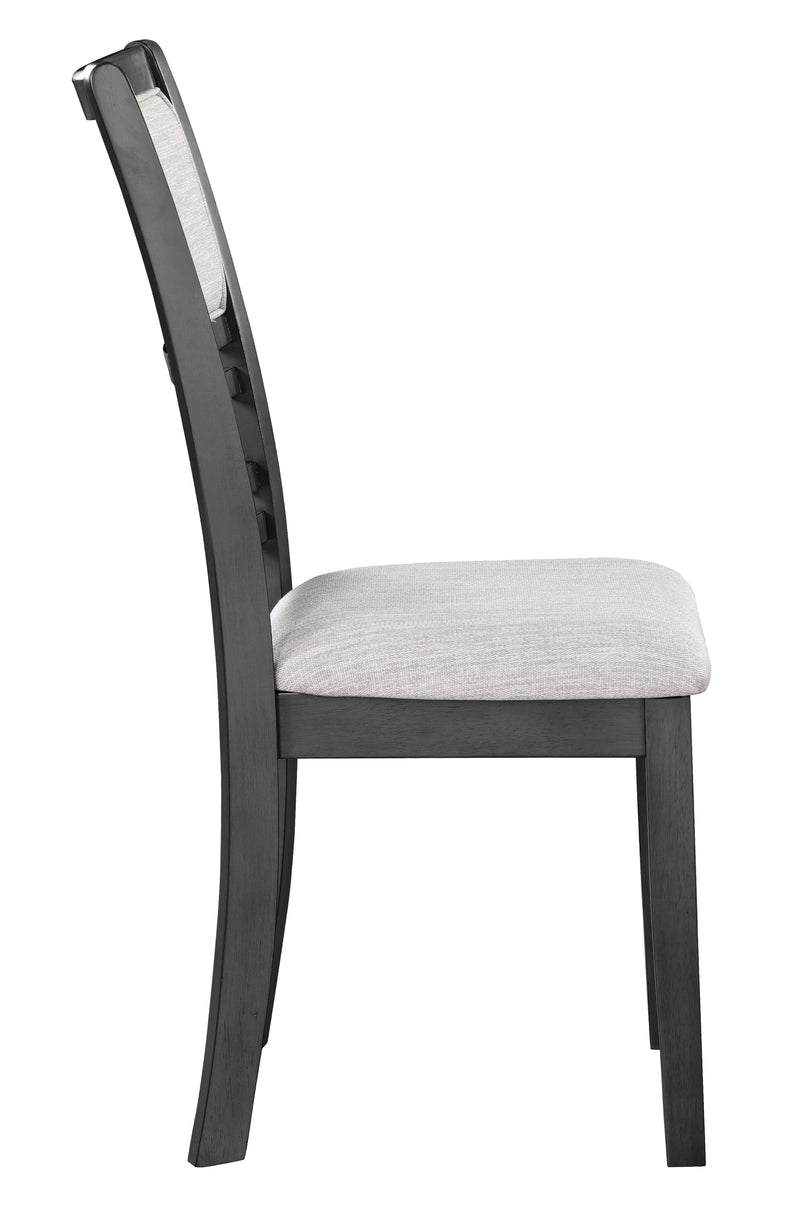 New Classic Furniture Gia Gray 60 Inch 5pc Dining Set