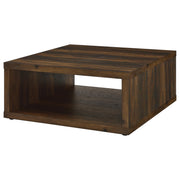 Coaster Furniture Frisco Dark Pine Brown Coffee Table