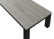 Crown Mark Theo Grey 3pc Occasional Table Set