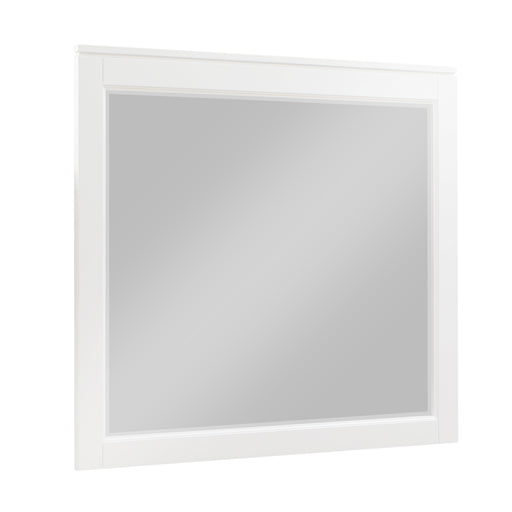 Home Elegance Garretson White Mirror