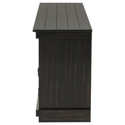 Coaster Furniture Payne Distressed Java Black 60 Inch TV Stand
