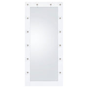 Coaster Furniture Zayan White LED Floor Mirror